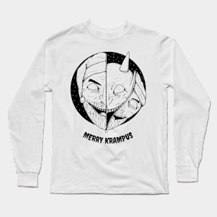 Funny Christmas tshirt Hilarious Xmas Shirt Christmas Party Krampus Long Sleeve T-Shirt